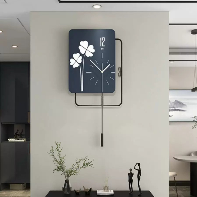 Luxury Lifestyle Aesthetics - Orologio da Parete Minimalista in Stile