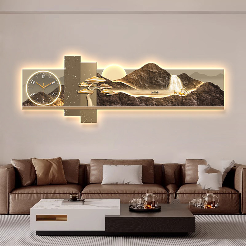 Luxury Lifestyle Aesthetics - Orologio da Parete Grande Formato, Design