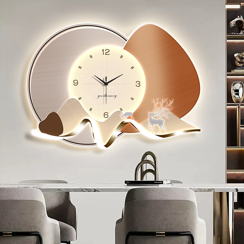 Luxury Lifestyle Aesthetics - Orologio da Parete in Stile Cinese