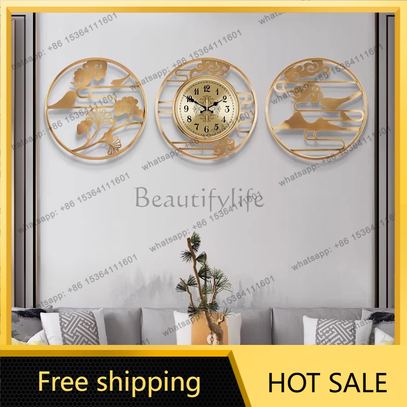 Luxury Lifestyle Aesthetics - Orologio da Parete Rotondo in Stile