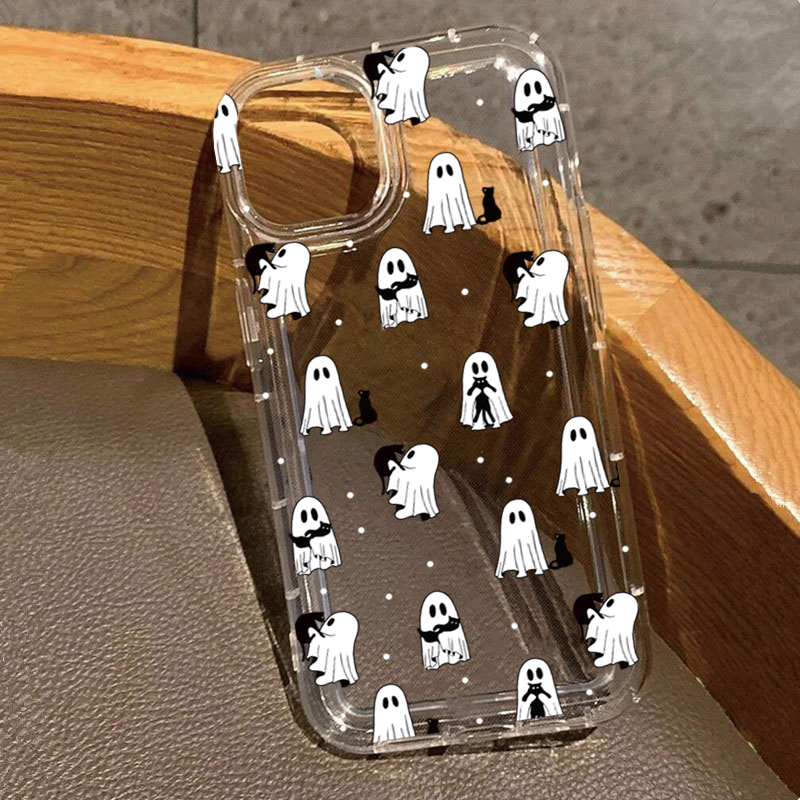 Apple Iphone 15 - Western Halloween Cowboy Fantasma e fiori