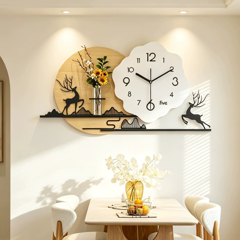 Luxury Lifestyle Aesthetics - Orologi da parete in stile cinese