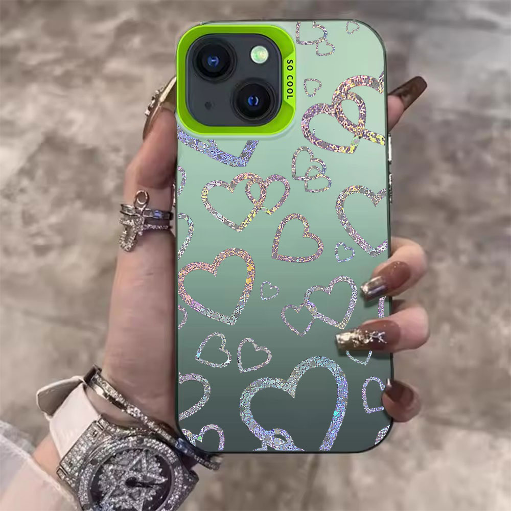 Custodia con stampa a cuori co - Apple Iphone 15 recensione e prezzo